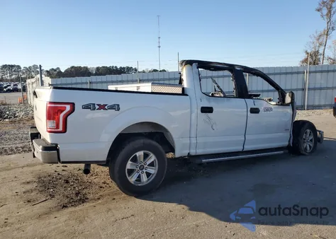 2015 Ford F150 Supercrew из США, поврежденный, VIN 1FTEW1EGXFFB89259